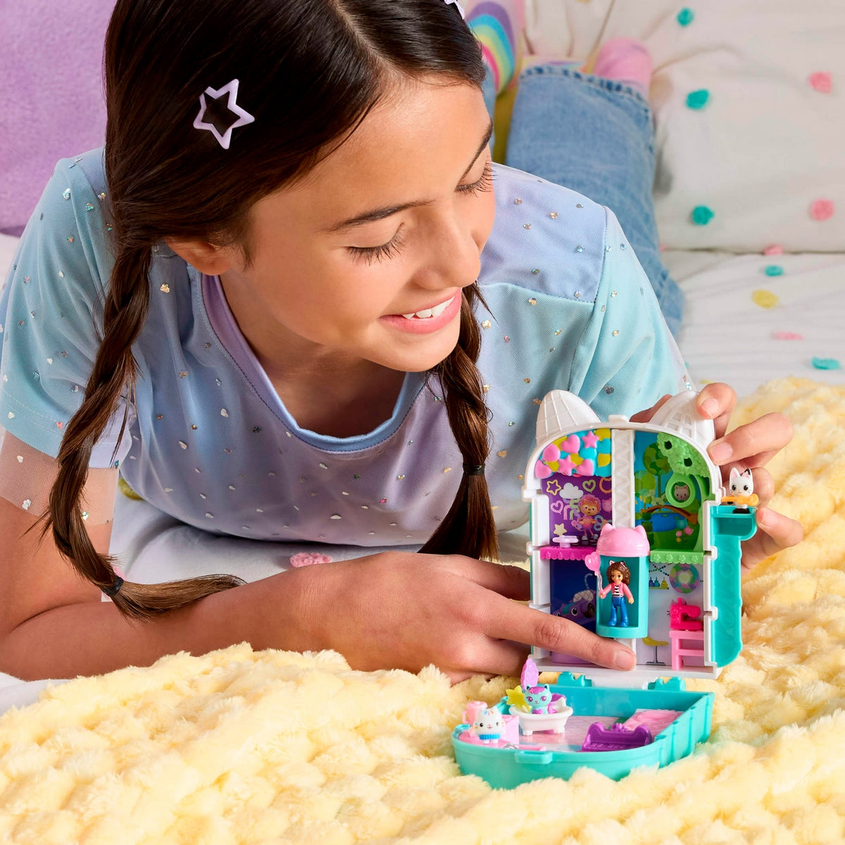 Polly Pocket Set De Juego Compacto Gabby's Dollhouse