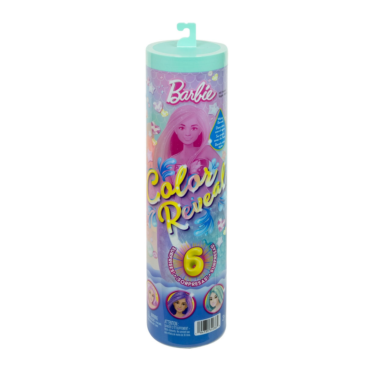Barbie Color Reveal Muñeca Animalitos Con Globos