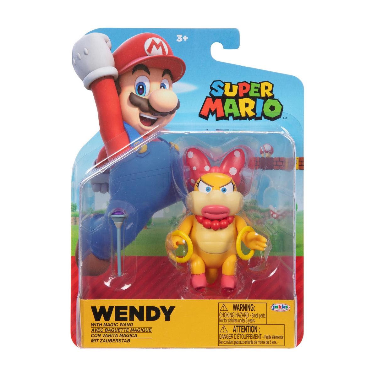 Figuras 10 Cm Super Mario De Nintendo - Wendy