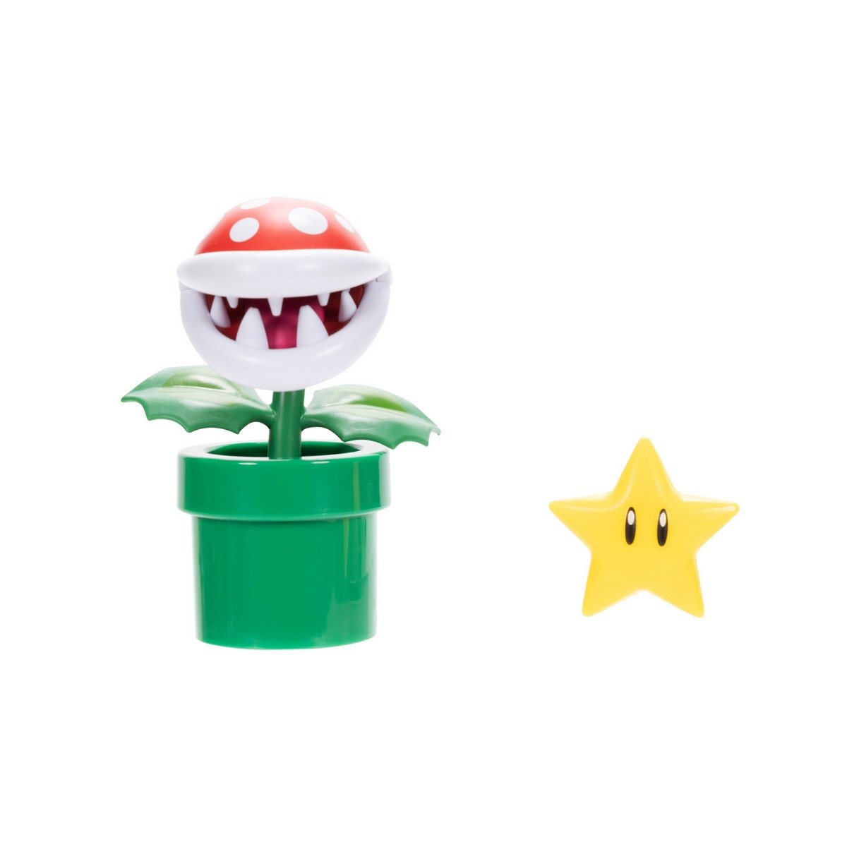Figuras 10 Cm Super Mario De Nintendo - Planta Piraña