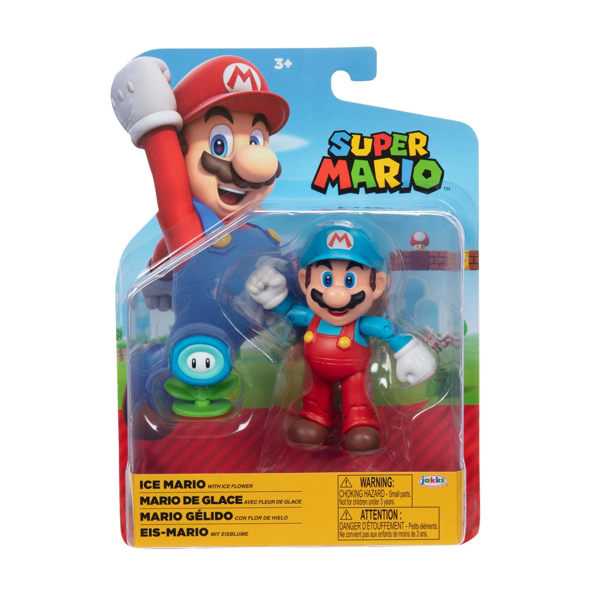 Figuras 10 Cm Super Mario De Nintendo - Mario Gelido