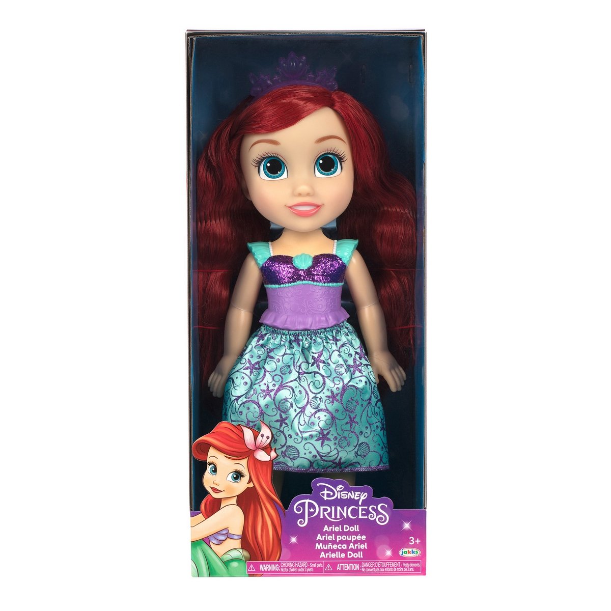 Muñeca 35 Cm  Princesas De Disney - Ariel