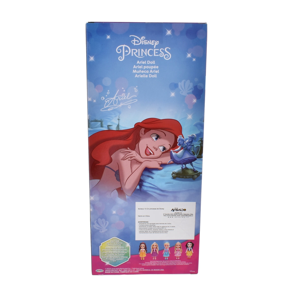 Muñeca 35 Cm  Princesas De Disney - Ariel