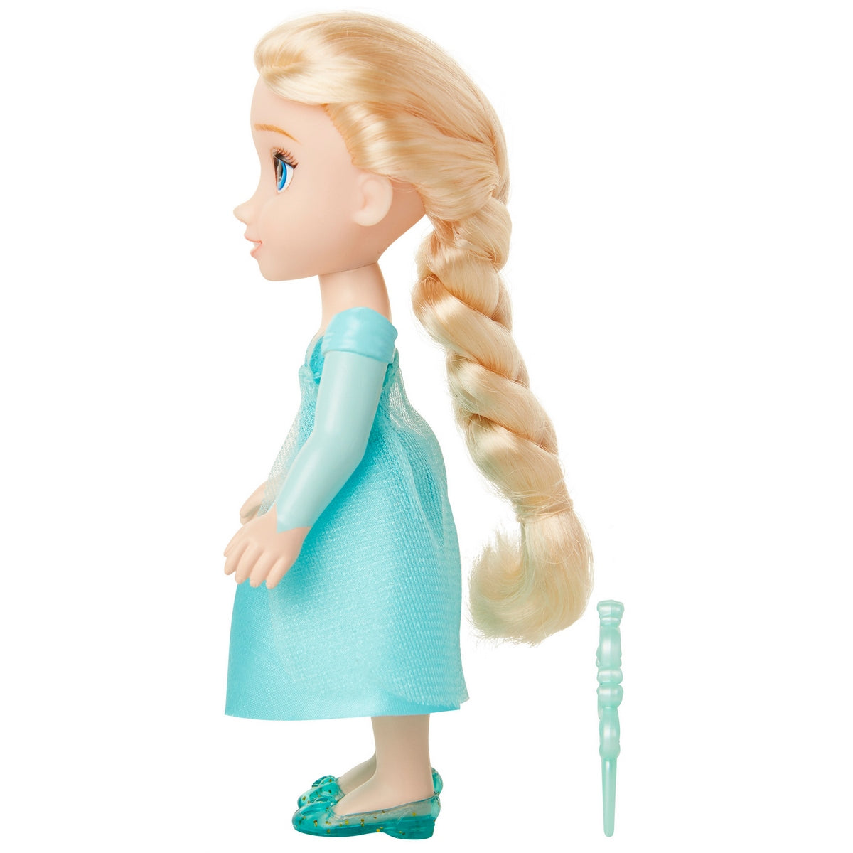 Muñeca 15 Cm Con Peine Princesas De Disney - Elsa