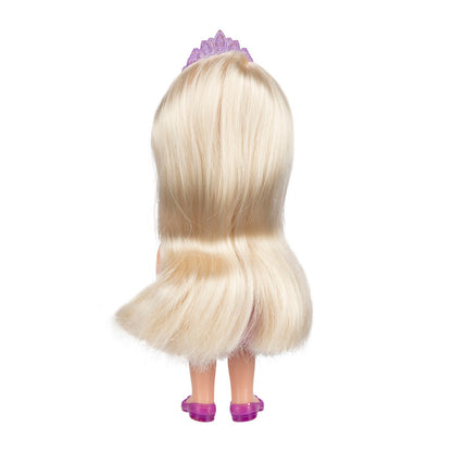 Muñeca 15 Cm Con Peine Princesas De Disney - Rapunzel