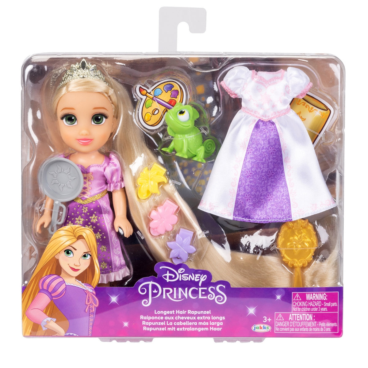 Muñeca Fashion 15 Cm Con Accesorios Princesas De Disney - Rapunzel