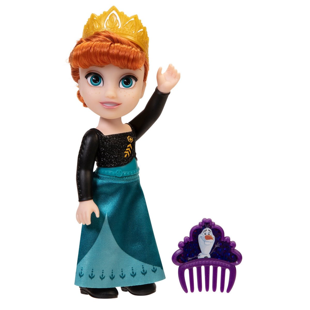 Muñeca Con Accesorios Frozen De Disney - Anna Reina De Arendelle