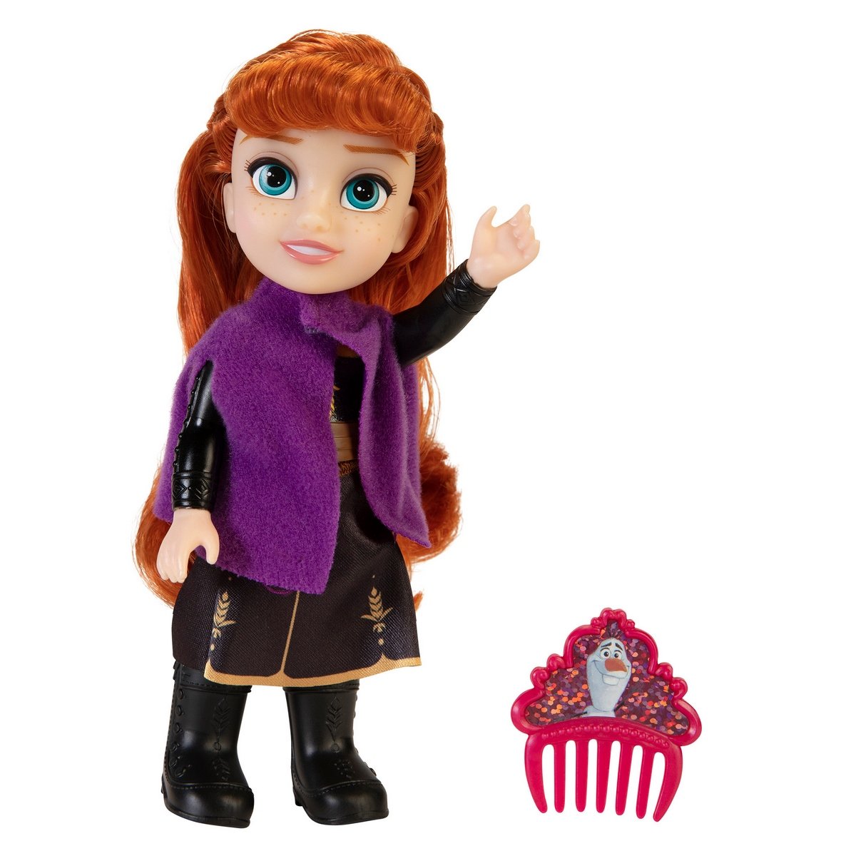 Muñeca Con Accesorios Frozen De Disney - Anna Traje De Invierno