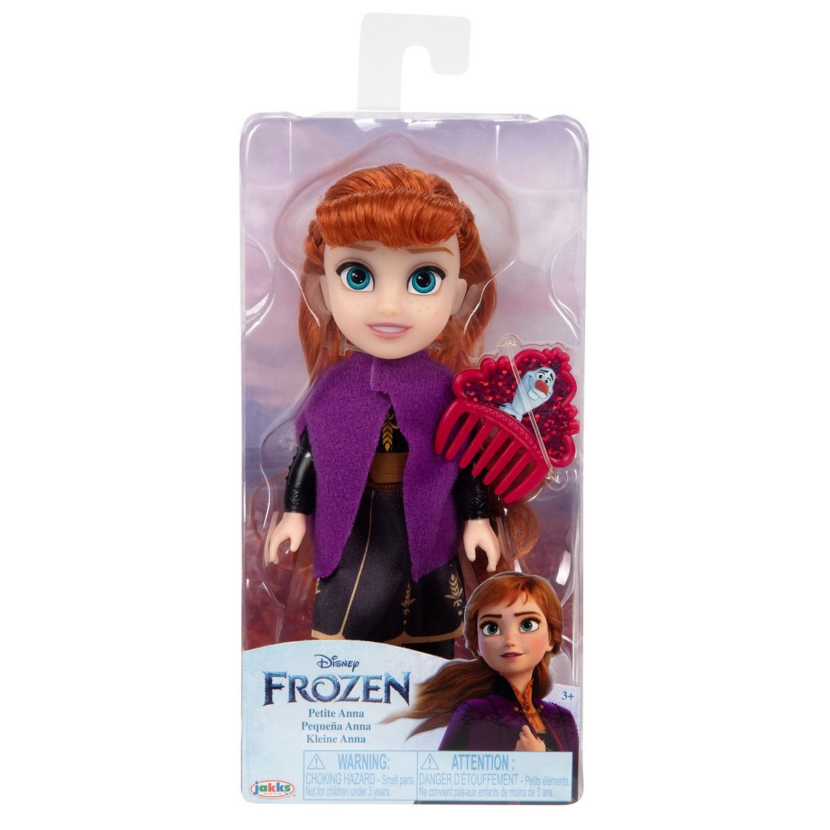 Muñeca Con Accesorios Frozen De Disney - Anna Traje De Invierno