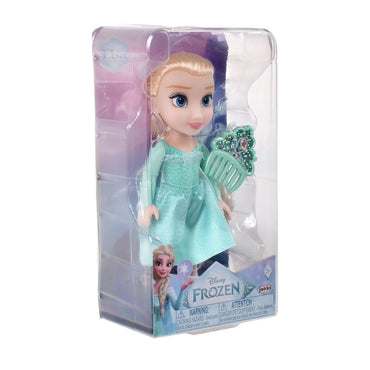 Muñeca Con Accesorios Frozen De Disney - Elsa Vestido Verde