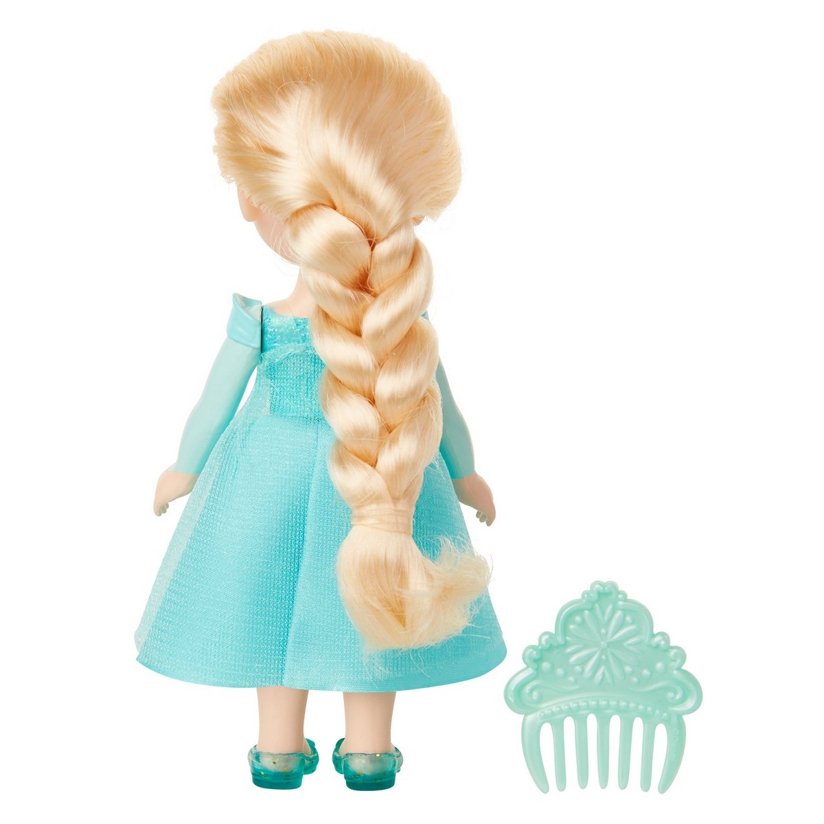 Muñeca Con Accesorios Frozen De Disney - Elsa Vestido Verde