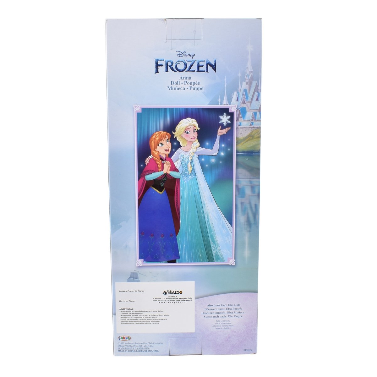 Muñeca Frozen De Disney - Elsa