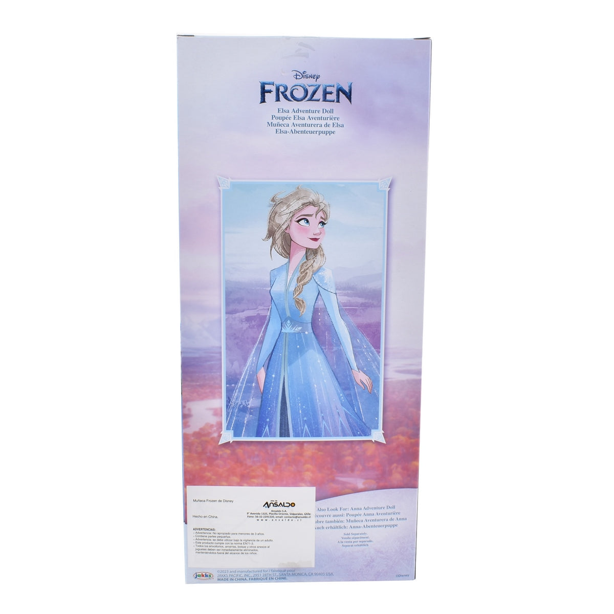 Muñeca Frozen De Disney - Elsa Aventurera