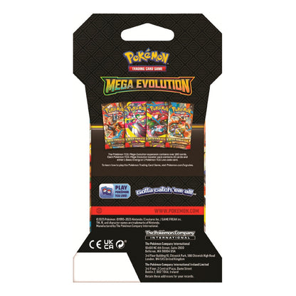 Pokemon Tcg Mega Evolution Sleeved Booster Esp