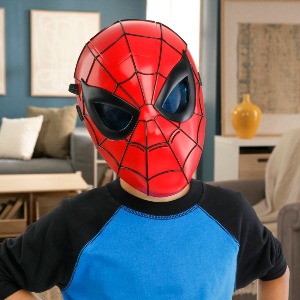 Máscara Marvel Luminosa Spiderman