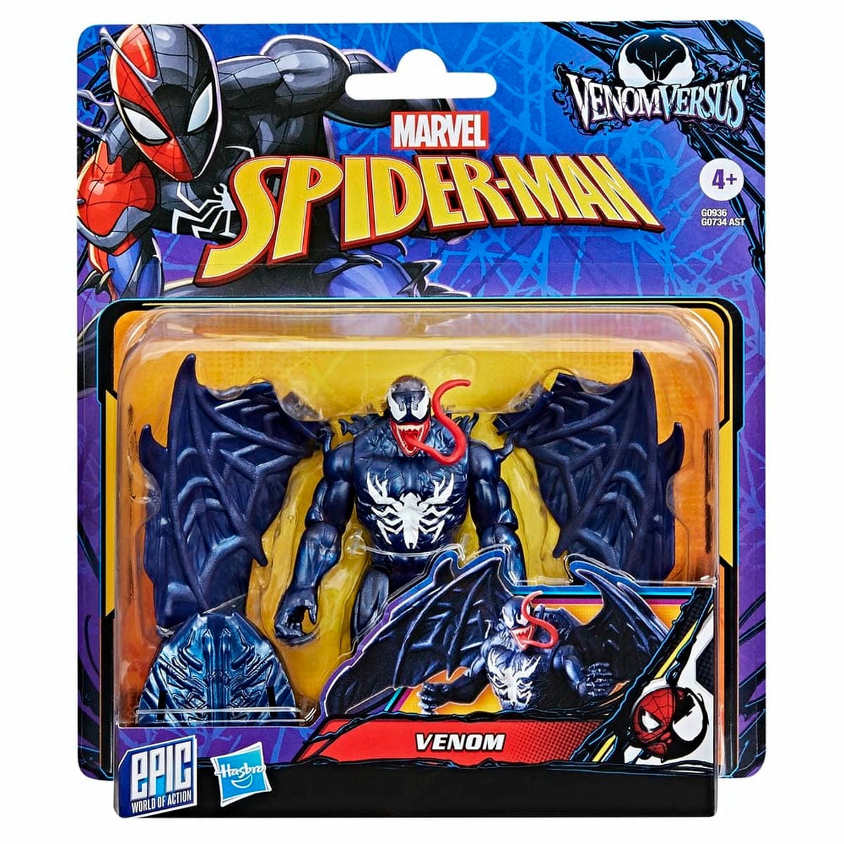 Figura De Acción Spiderman Epic World Of Action Venomversus Venom