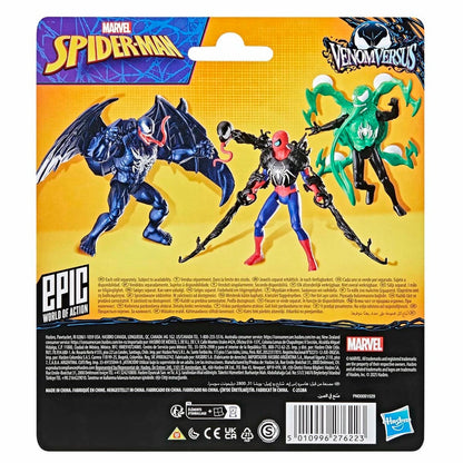 Figura De Acción Spiderman Epic World Of Action Venomversus Venom