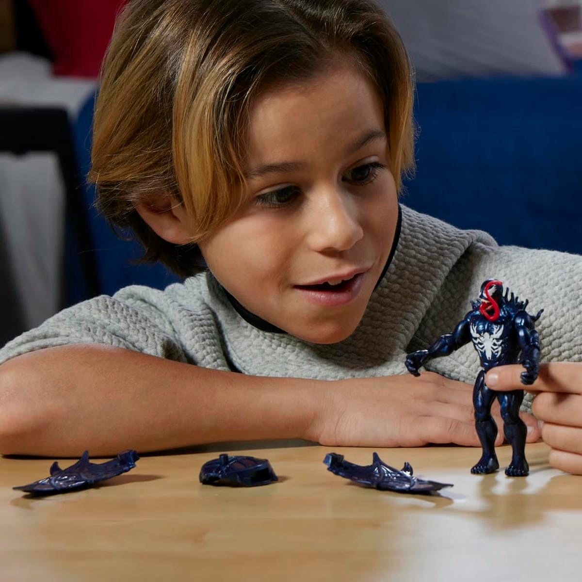 Figura De Acción Spiderman Epic World Of Action Venomversus Venom