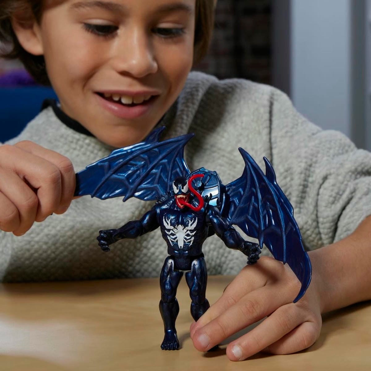 Figura De Acción Spiderman Epic World Of Action Venomversus Venom
