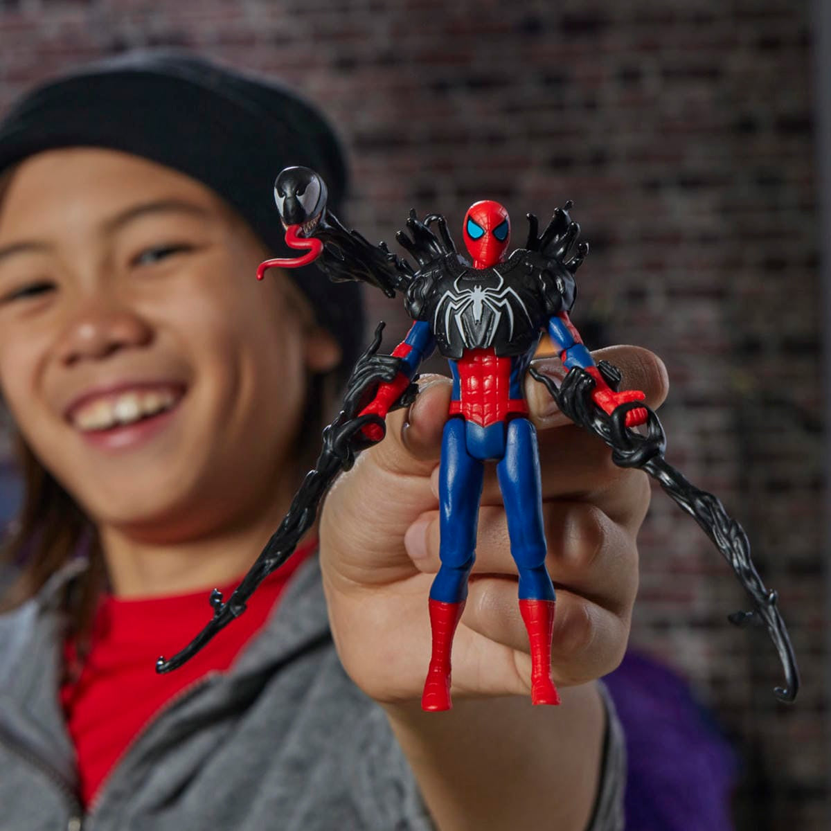 Figura De Acción Spiderman Epic World Of Action Venomversus