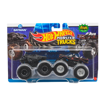 Hot Wheels Monster Trucks Escala 1:64 - Batman Vs Batman Classic Tv Series