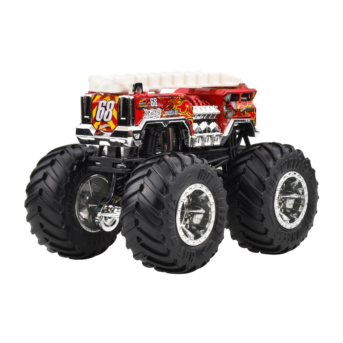 Hot Wheels Monster Trucks Escala 1:64 - Tiger Shark Vs 5 Alarm