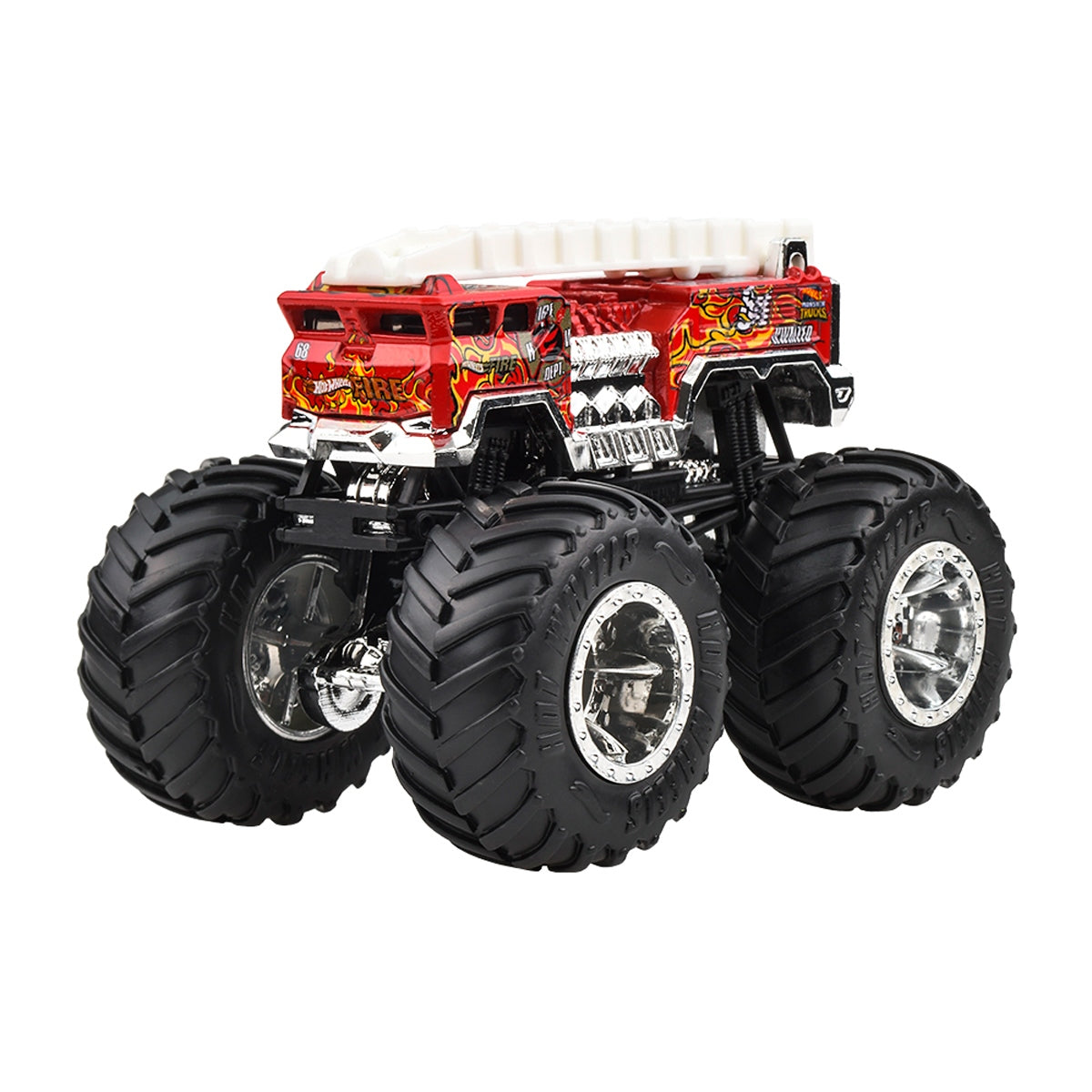 Hot Wheels Monster Trucks Escala 1:64 - Tiger Shark Vs 5 Alarm