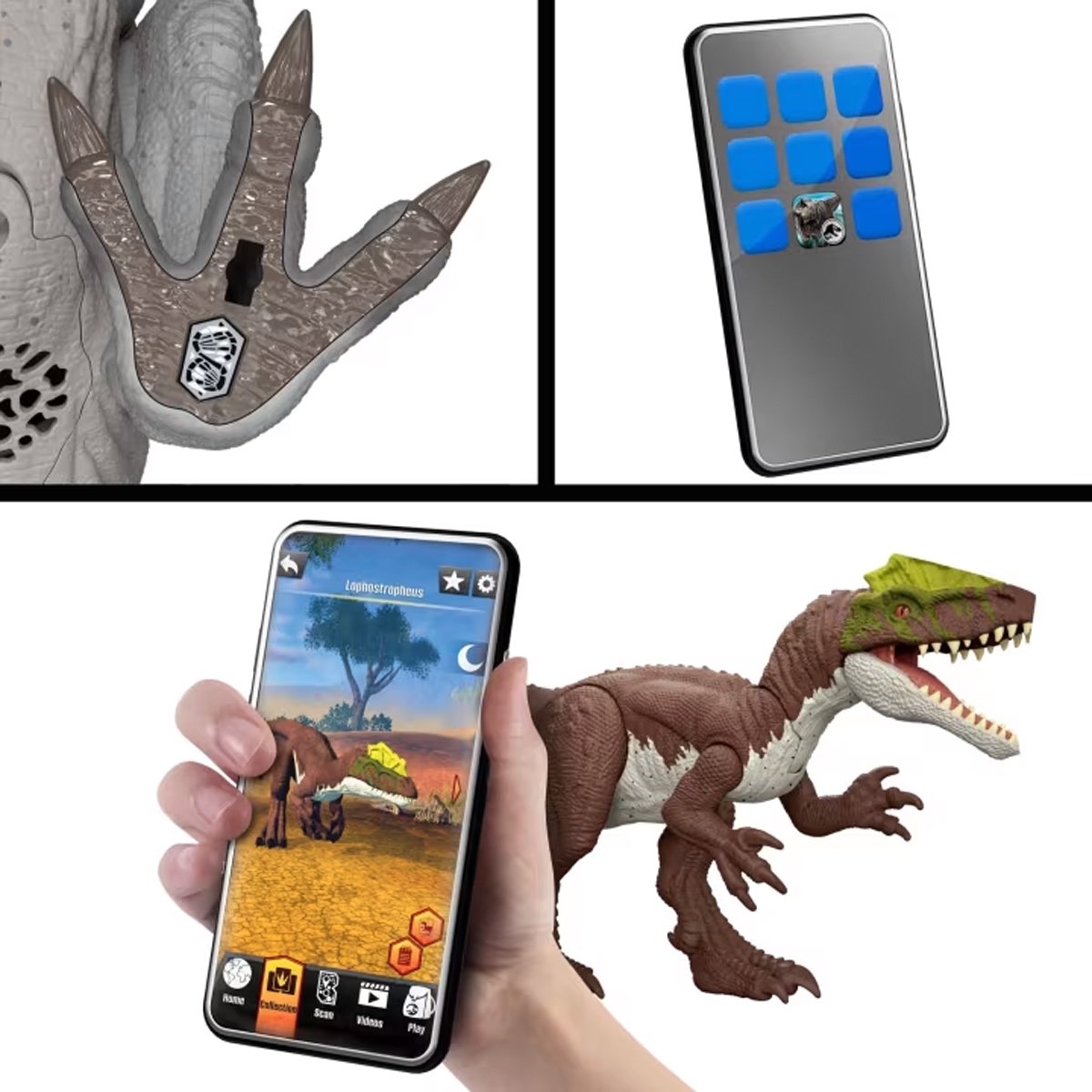 Jurassic World Dinosaurio Rebirth Rastreadores Gigantes - Chilantaisaurus