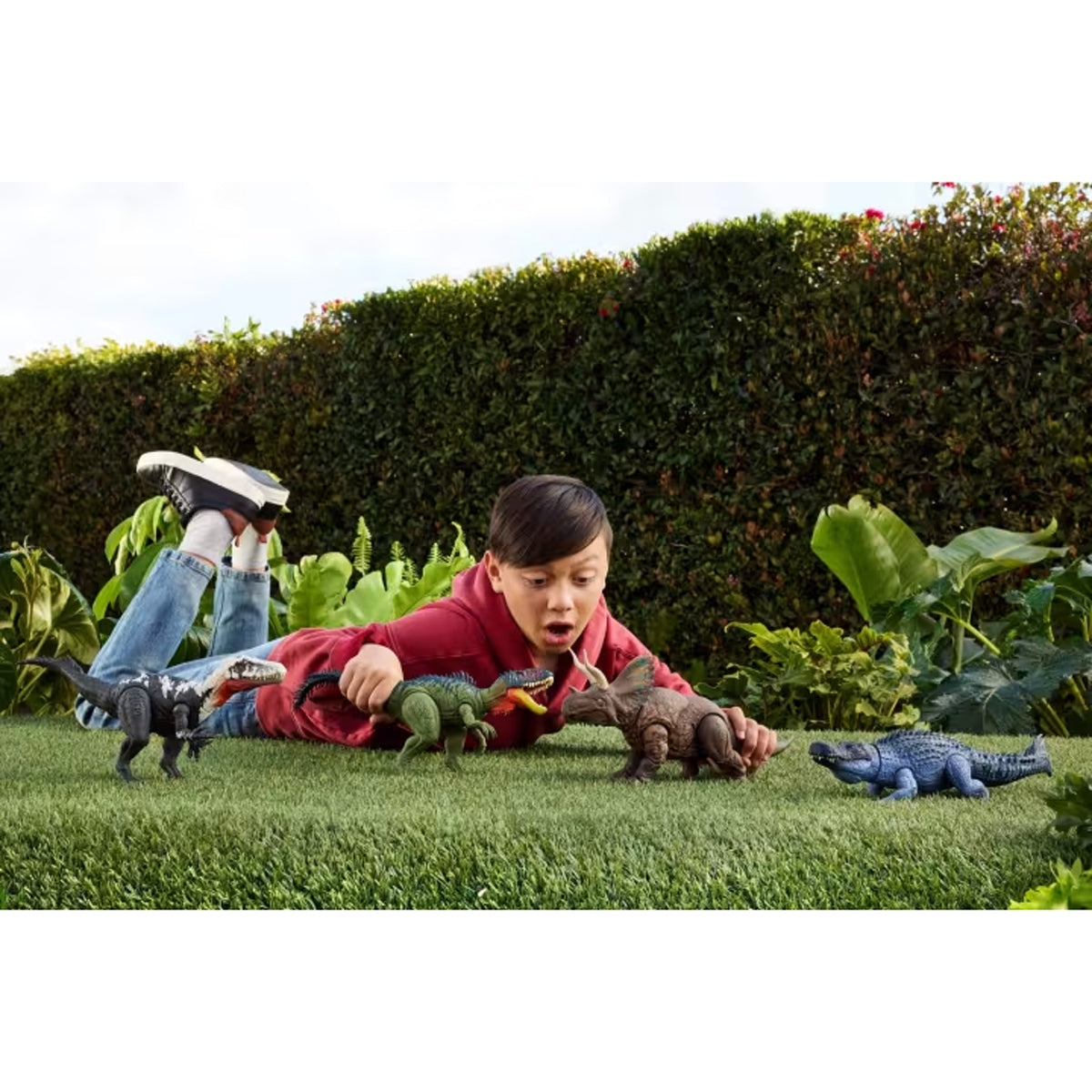 Jurassic World Dinosaurio Rebirth Rastreadores Gigantes - Purussaurus