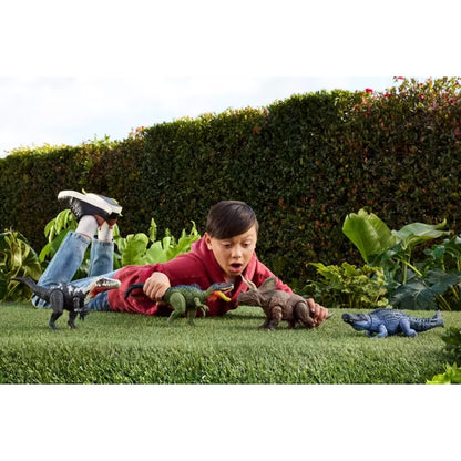 Jurassic World Dinosaurio Rebirth Rastreadores Gigantes - Purussaurus