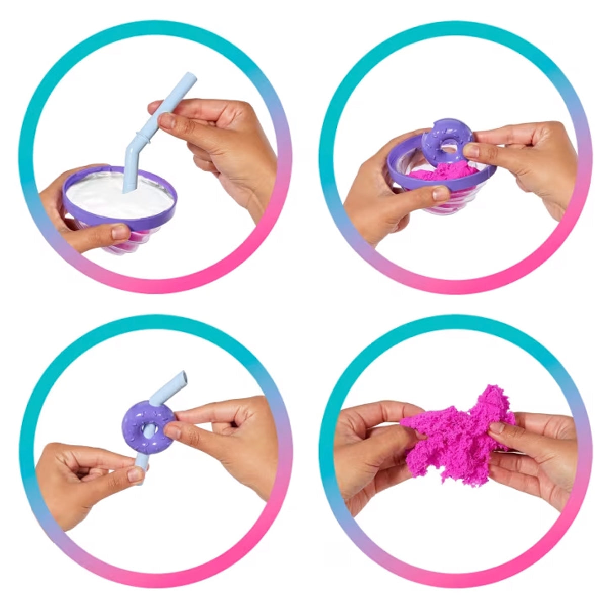 Barbie Pop Reveal Muñeca Dulces Sorpresas - Morado