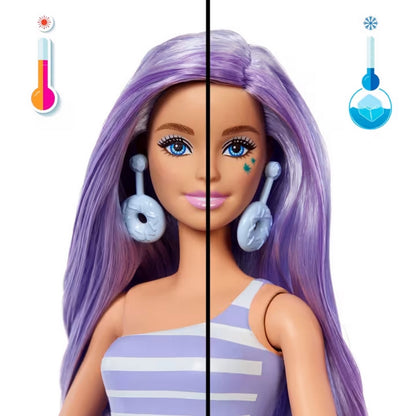 Barbie Pop Reveal Muñeca Dulces Sorpresas - Morado