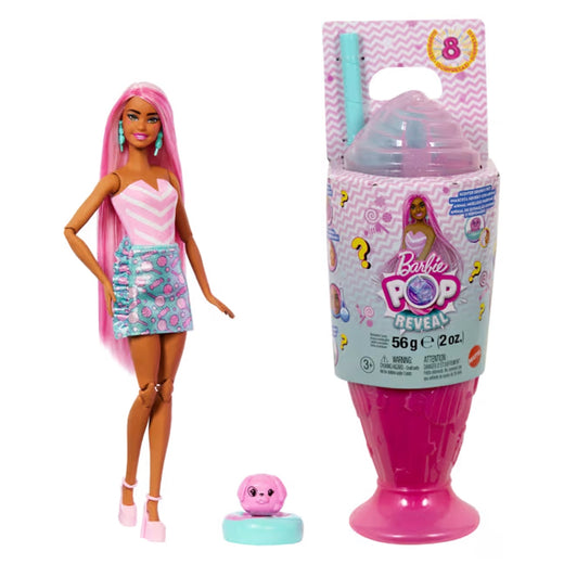 Barbie Pop Reveal Muñeca Dulces Sorpresas - Rosado