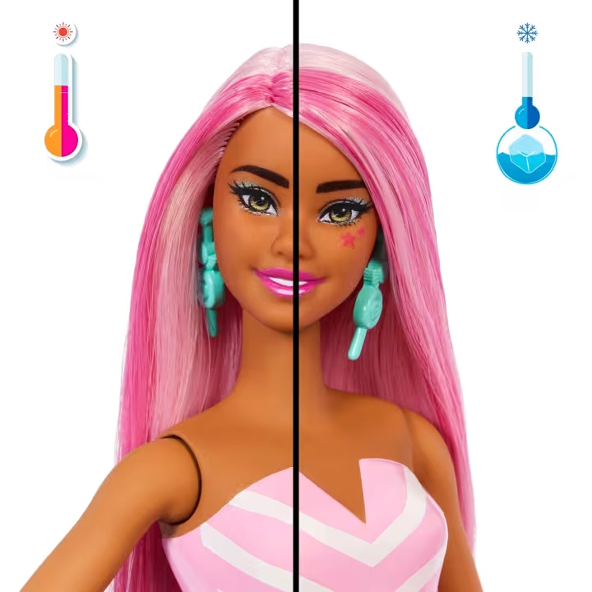 Barbie Pop Reveal Muñeca Dulces Sorpresas - Rosado