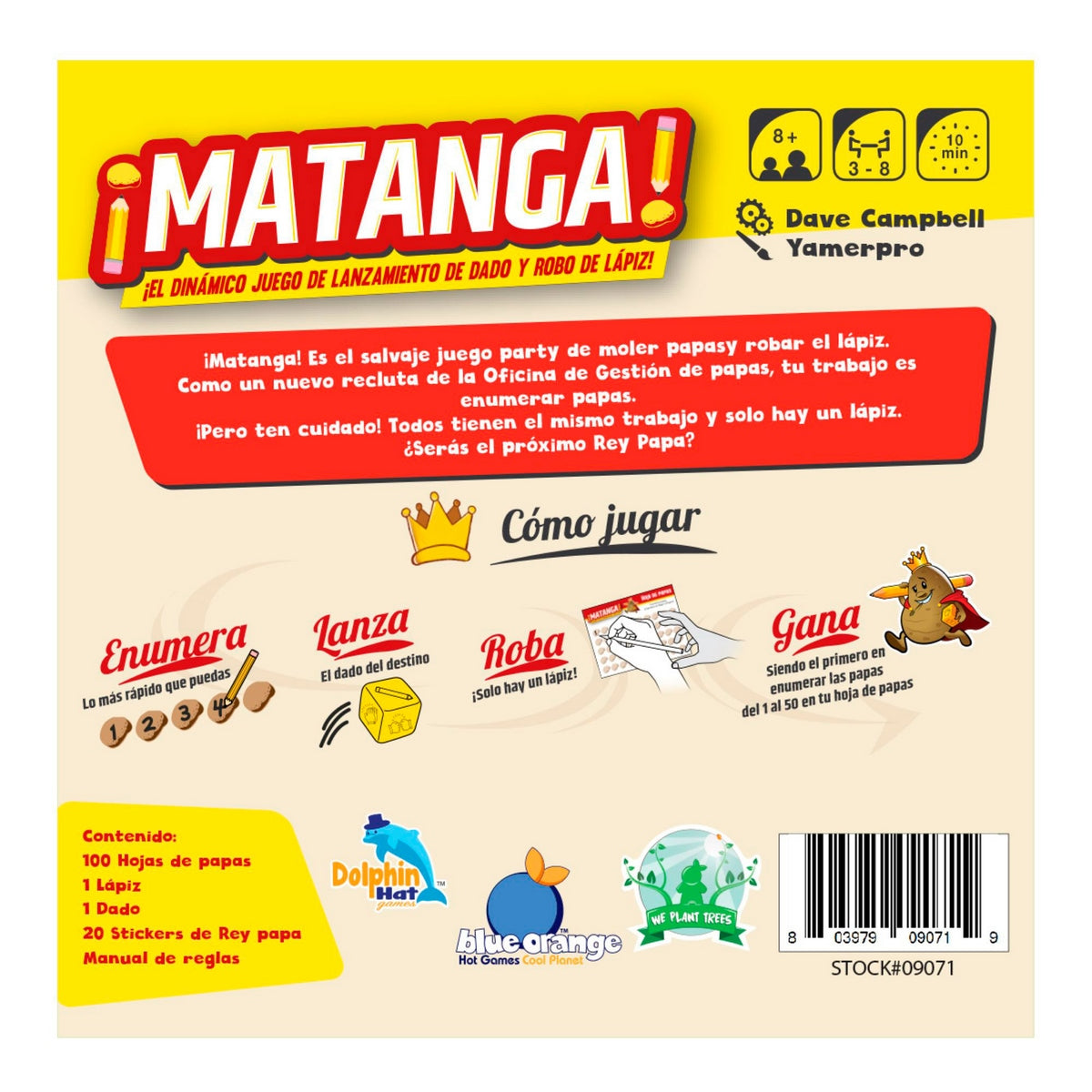 Juego De Mesa Matanga