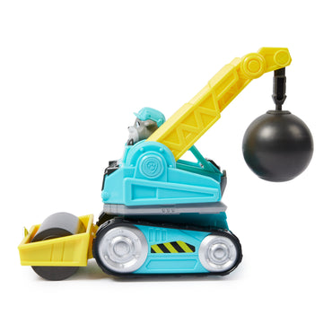 Rubble & Crew Vehículo Y Figura Paw Patrol Motors Wrecking Ball
