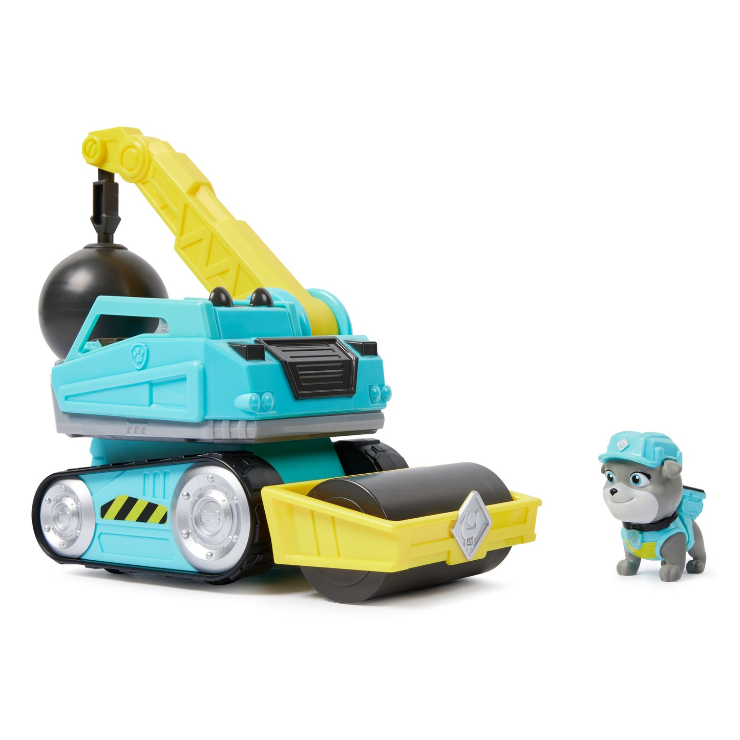 Rubble & Crew Vehículo Y Figura Paw Patrol Motors Wrecking Ball