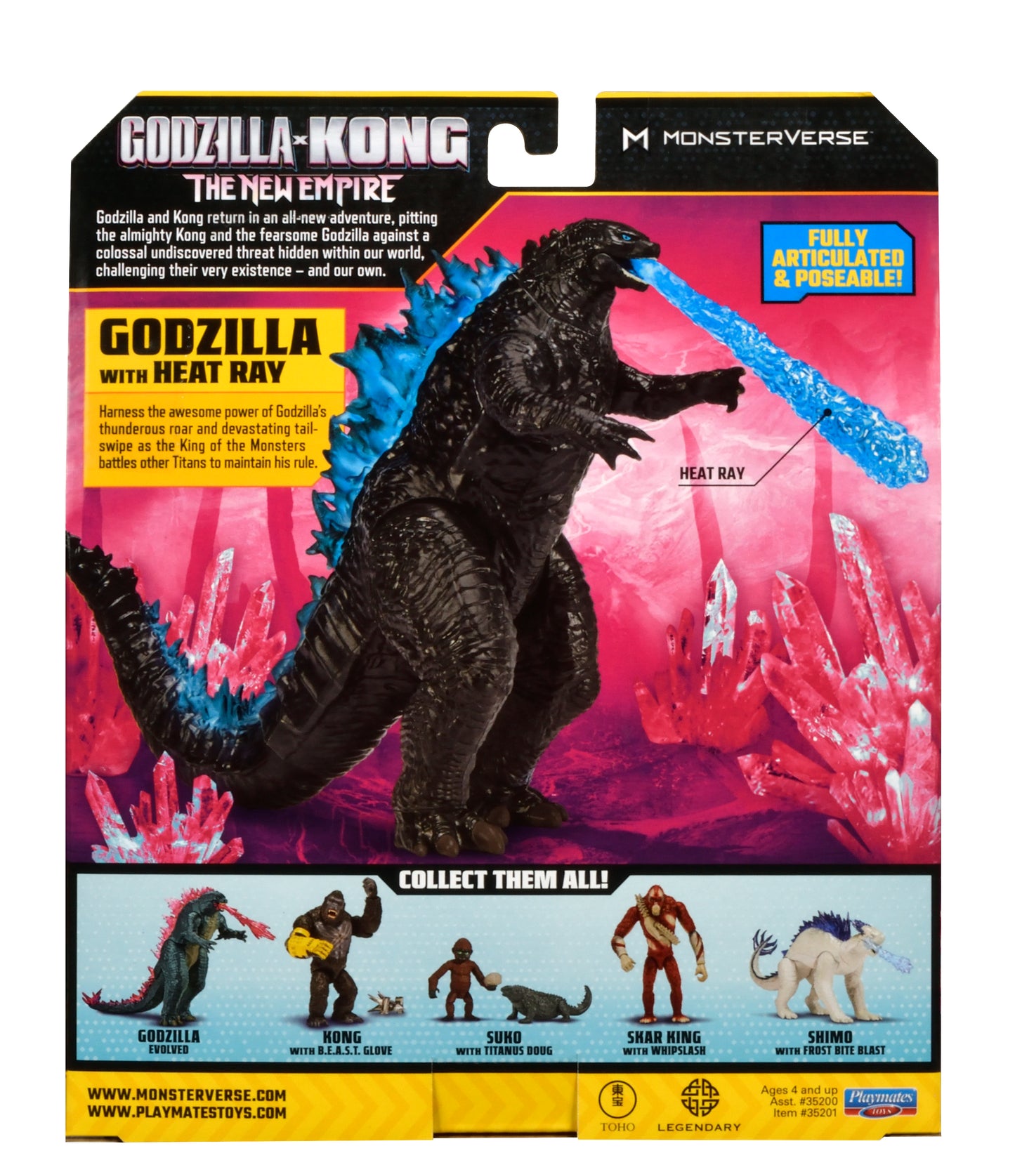 Godzilla Figura Básica 15 Cm Godzilla Con Rayo De Calor