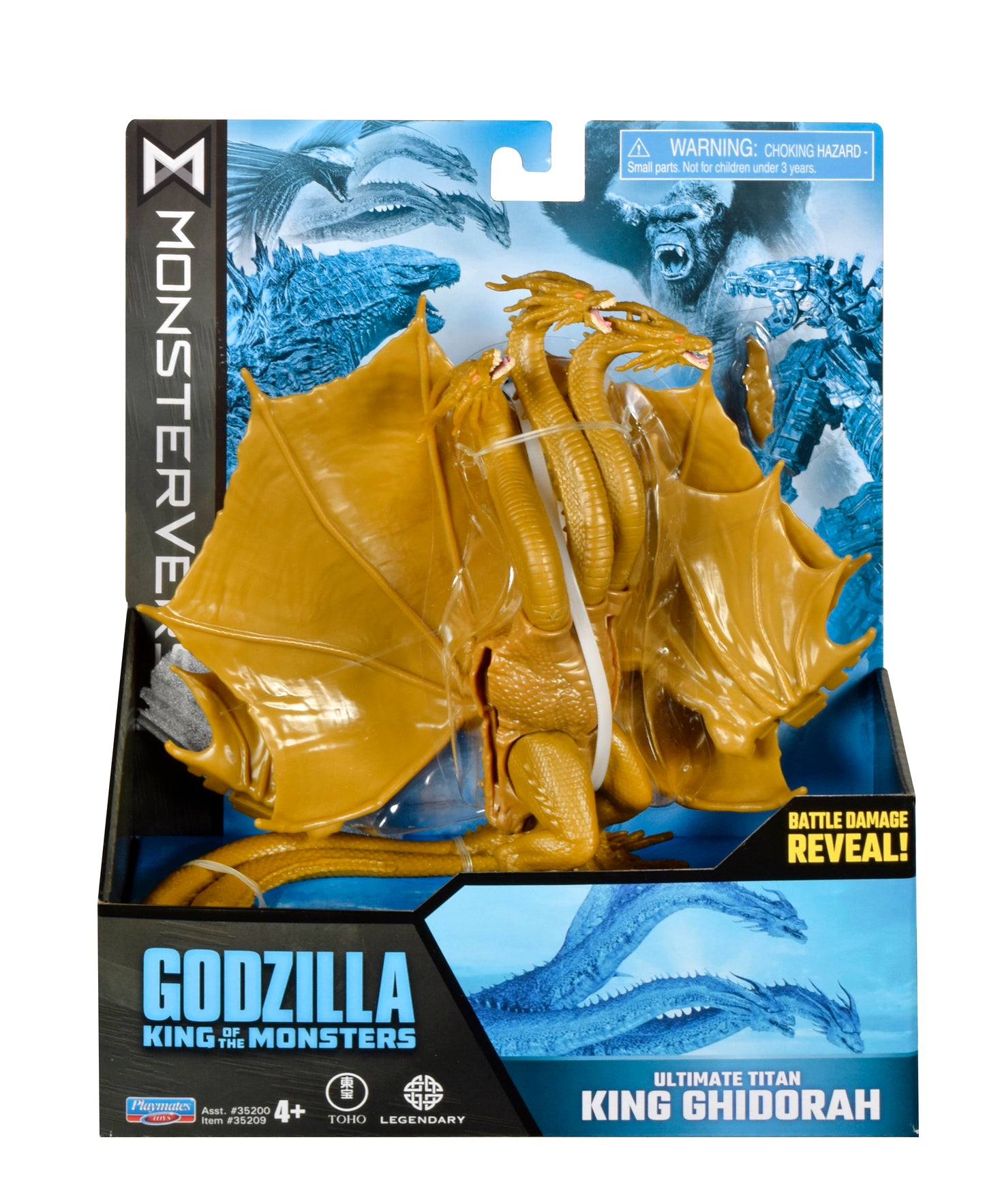 Godzilla Figura Básica 15 Cm King Ghidorah