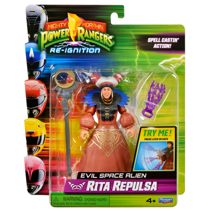 Power Rangers Figura Gira Cabeza Rita Repulsa