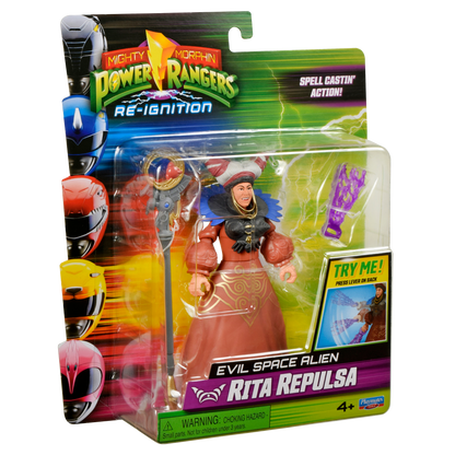 Power Rangers Figura Gira Cabeza Rita Repulsa