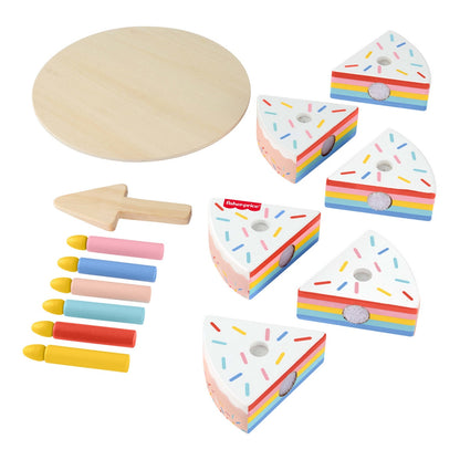 Fisher-Price Juguete Para Bebés Pastel Cumpleaños De Madera