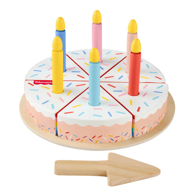 Fisher-Price Juguete Para Bebés Pastel Cumpleaños De Madera