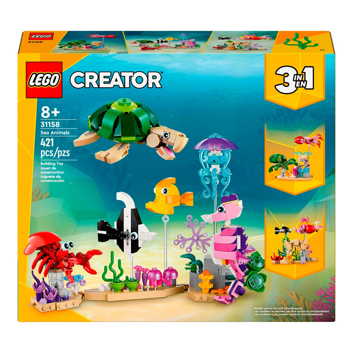 Animales Marinos Lego Creator