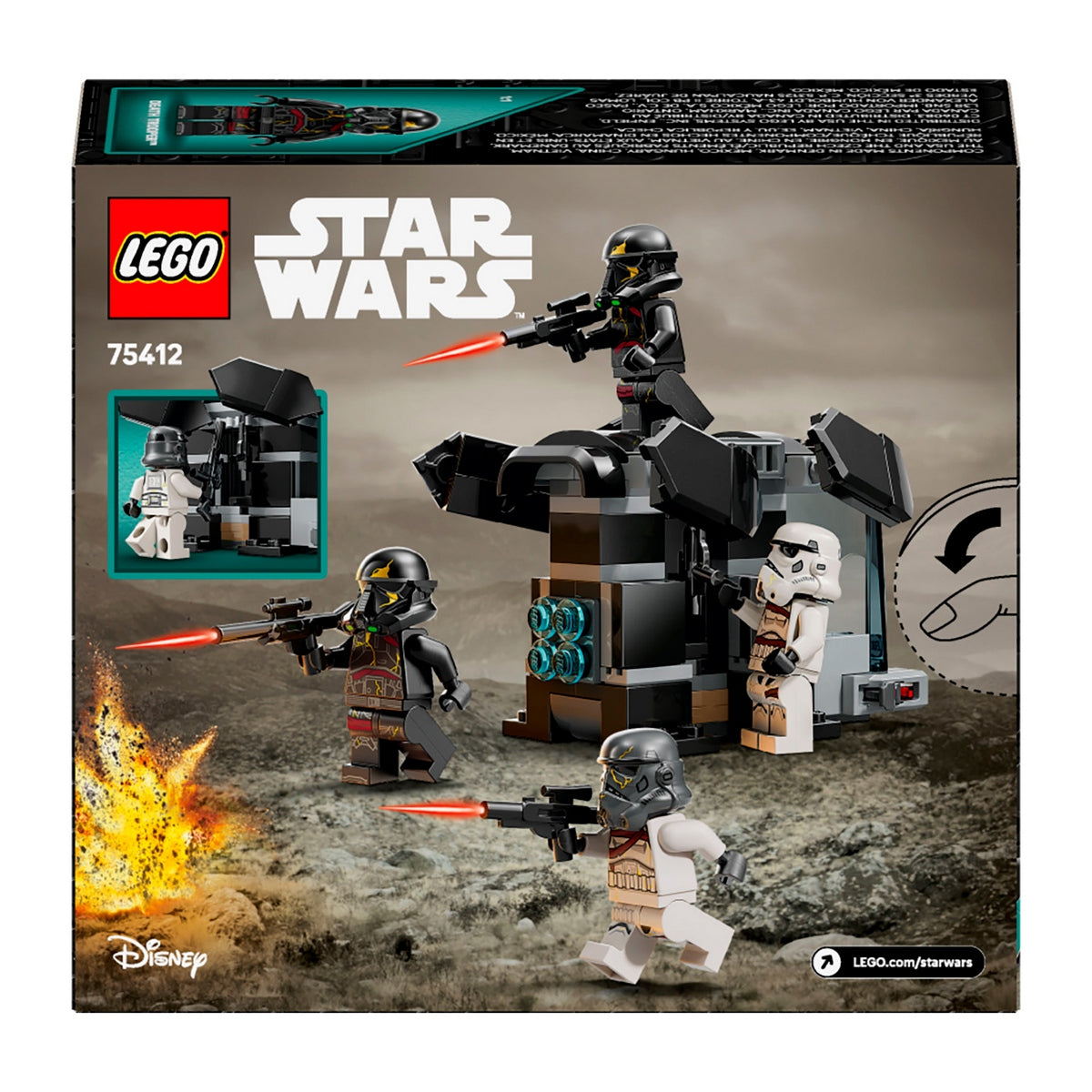 Pack De Combate Death Trooper Y Trooper De La Noche Lego Star Wars