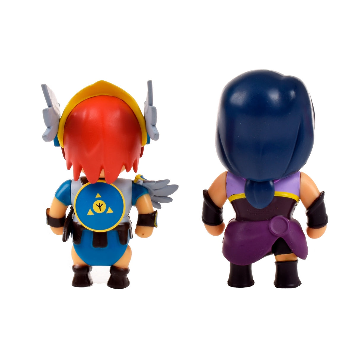 Pack 2 Figuras 8 Cms Articuladas Stumble Guys - Valkyrie And Nyx