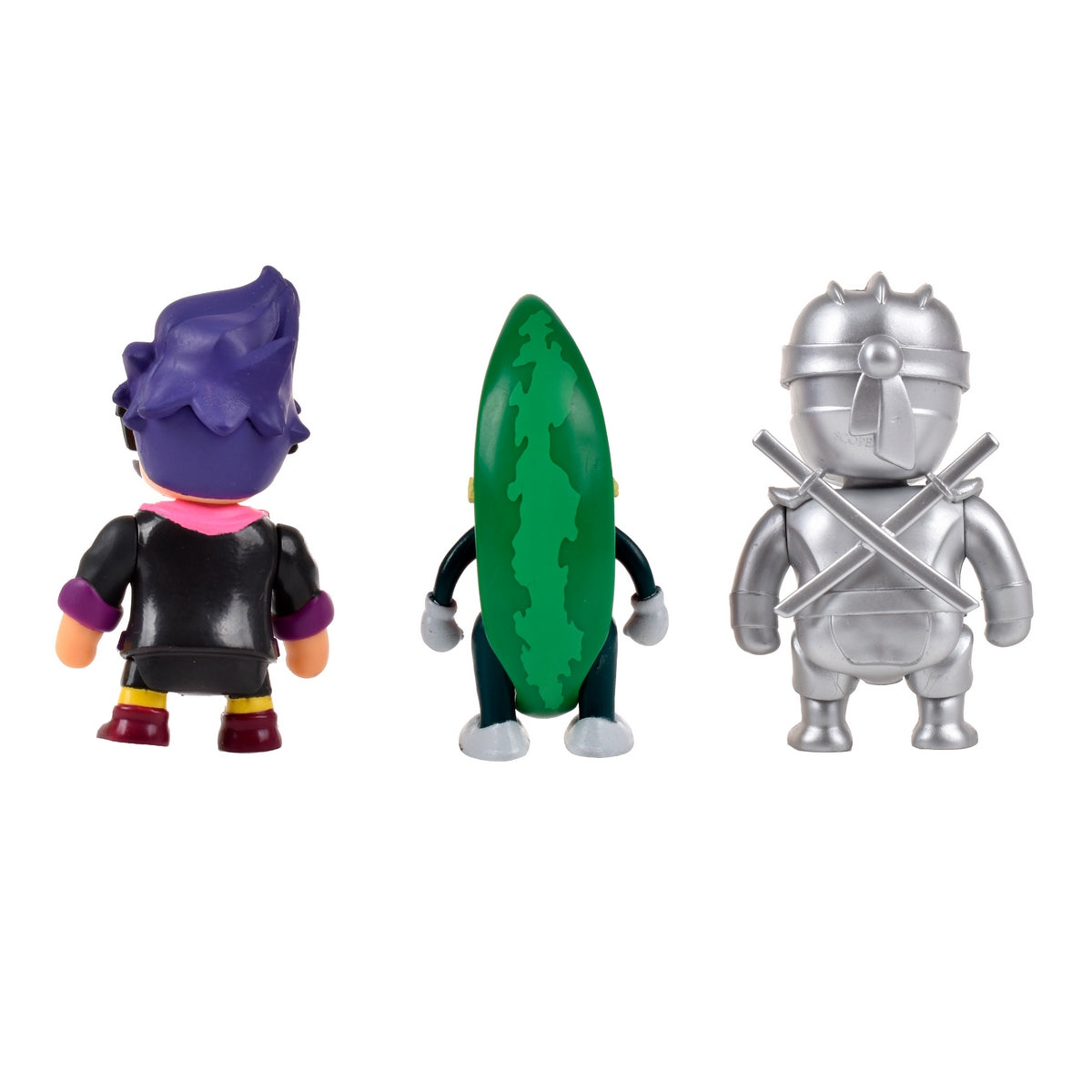 Pack 3 Figuras 8 Cms Articuladas Stumble Guys - Watermelon Guy