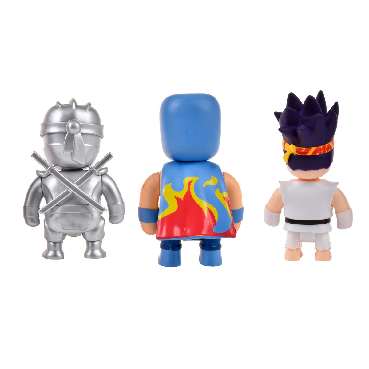 Pack 3 Figuras 8 Cms Articuladas Stumble Guys - Luchador