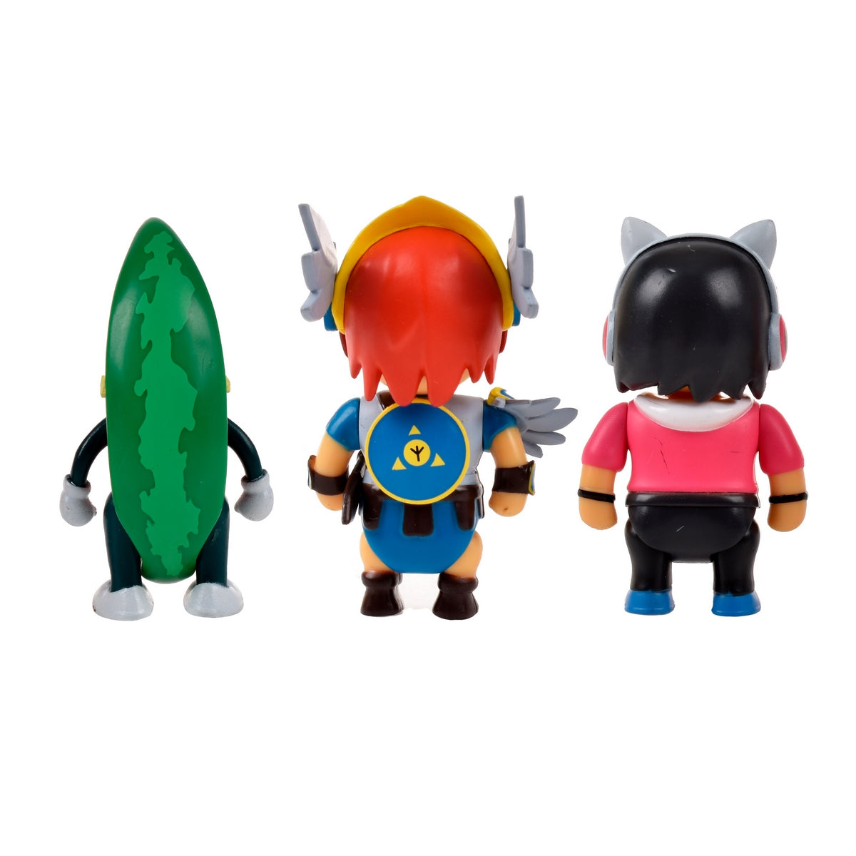 Pack 3 Figuras 8 Cms Articuladas Stumble Guys - Valkyrie