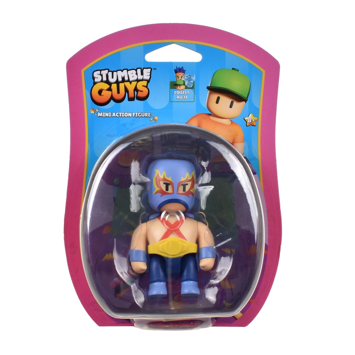 Figura 8 Cm Articulada Stumble Guys - Luchador